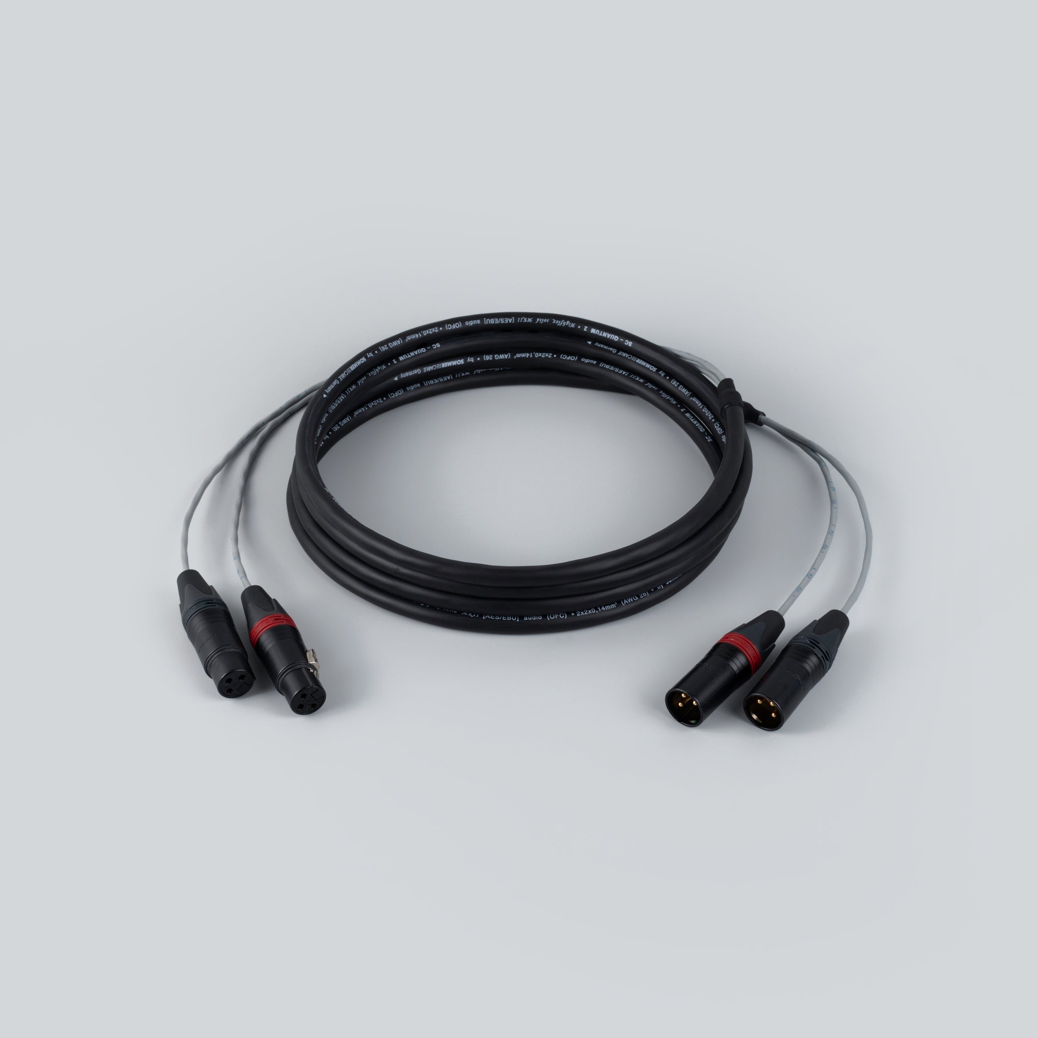 Stereo XLR cable