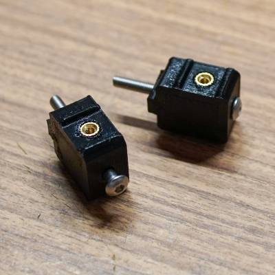 Lewitt LCT540S to Rycote windshield adapter pair